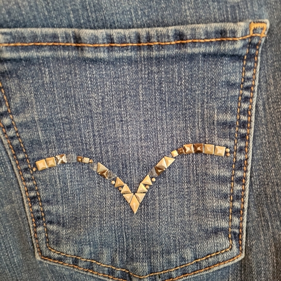 Womens Levi's Perfectly Slimming Boot Cut 512 Jeans Size 12M - Picture 4 of 7